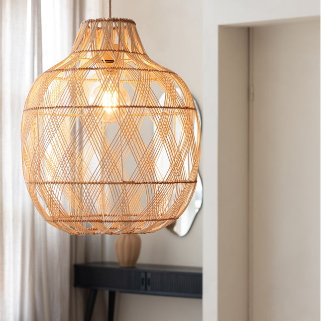 Suspension Arizona Bambou Naturel 70 cm