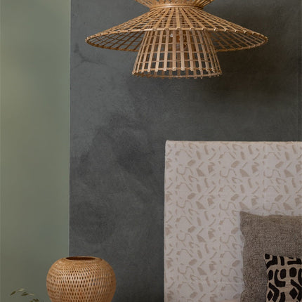 Lampe de Table Barbados Bambou Naturel 25 cm