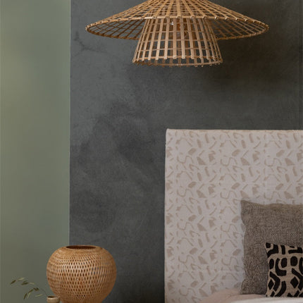 Lampe de Table Barbados Bambou Naturel 25 cm