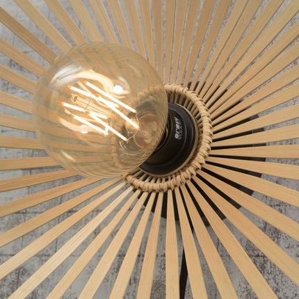 Bromo Natural Bamboo Wall Light 40 cm