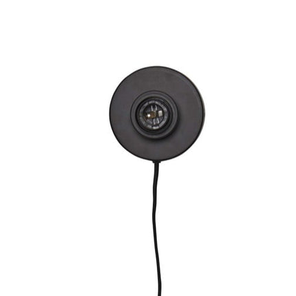 Cango Bamboo Wall Light Black 40x20 cm