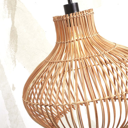 Kalahari Pendelleuchte aus natürlichem Rattan, 42 cm