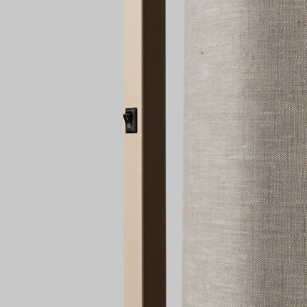 Boston Stehleuchte 160cm Dunkelsand Leinen