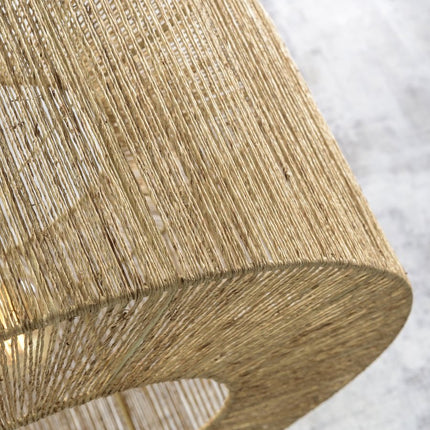 Iguazu Stehlampe Jute und natürlicher Bambus 218 cm