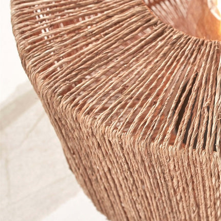 Iguazu Stehlampe Jute und natürlicher Bambus 125 cm