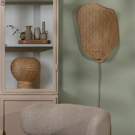 Lampe de Table Barbados Bambou Naturel 25 cm