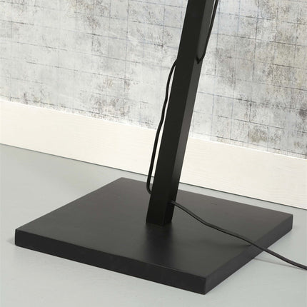 Lampadaire Hokkaido Bambou Noir 176 cm