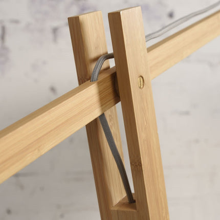 Lampadaire Bromo Bambou Naturel 218 cm