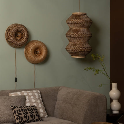 Applique Murale Barbados Bambou Naturel 35 cm
