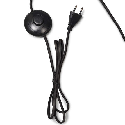 Lampadaire Zanzibar Rotin et Bambou Noir 150 cm
