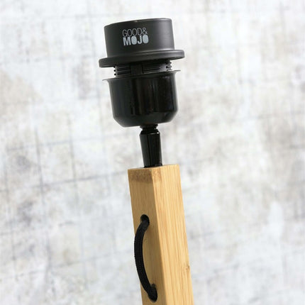 Iguazu Stehlampe Jute und natürlicher Bambus 125 cm