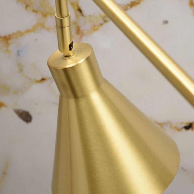Lampadaire Lyon Fer Doré 153 cm
