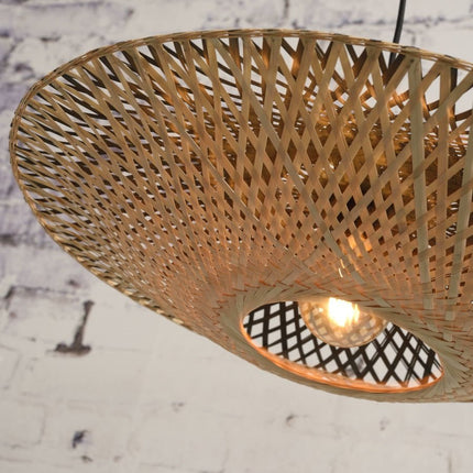 Suspension Kalimantan Bambou Plat Ø87 cm