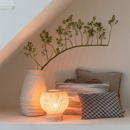 Lampe de Table Barbados Bambou Naturel 25 cm