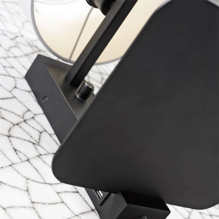 Florence Wandleuchte mit USB und Ablage