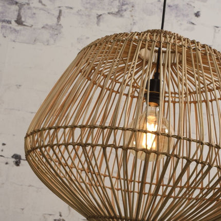 Madagascar Natural Rattan Suspension Ø60 cm