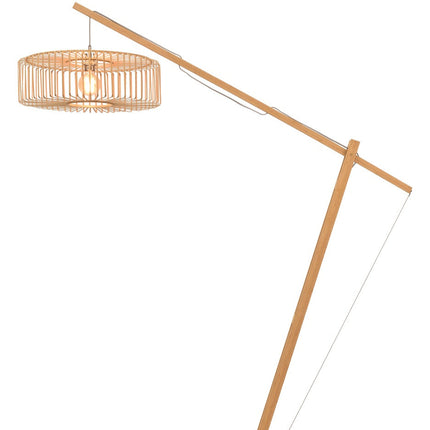 Lampadaire Bromo Bambou Naturel 218 cm
