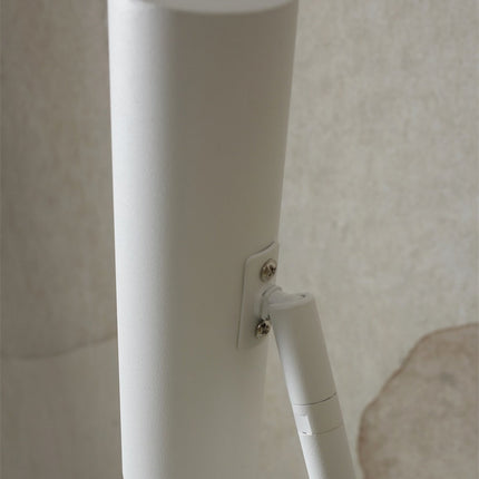 Lampadaire Havana Fer Blanc à Double Lumière 161 cm
