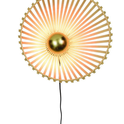 Bromo Natural Bamboo Wall Light 60 cm