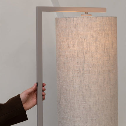 Boston Stehleuchte 160cm Helles Sandleinen