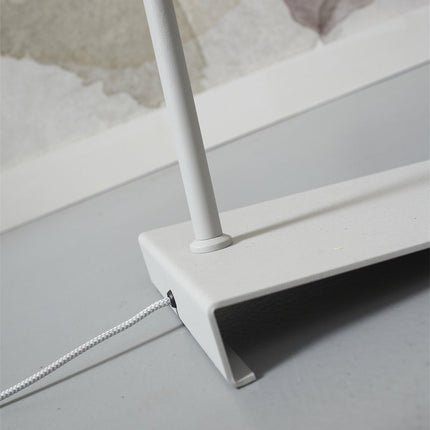 Lampadaire Bordeaux Fer Gris Clair GU10 145 cm