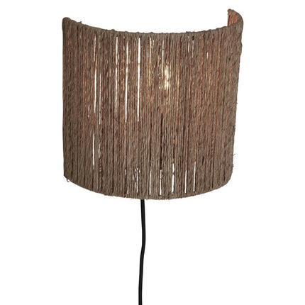 Iguazu Wall Light Natural Jute 22 cm