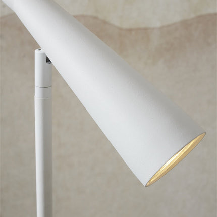 Lampadaire Bordeaux Fer Blanc GU10 145 cm