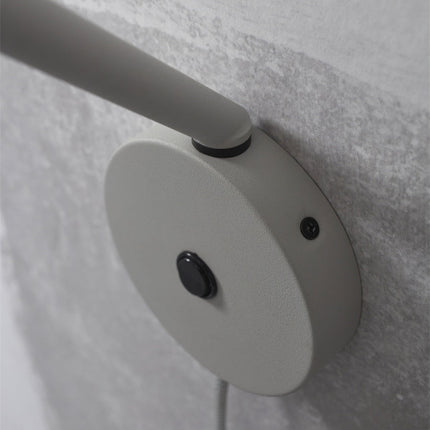 Applique Murale Bordeaux Gris Clair GU10