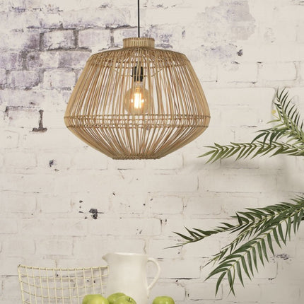 Madagascar Natural Rattan Suspension Ø60 cm