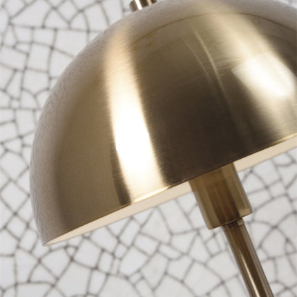 Lampe à Poser Toulouse Marbre Blanc et Or