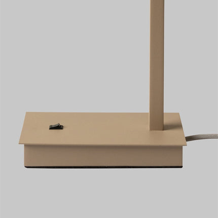 Tischlampe Boston in Sand und Schwarz