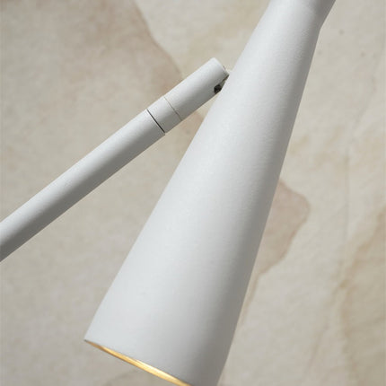 Lampadaire Bordeaux Fer Gris Clair GU10 145 cm