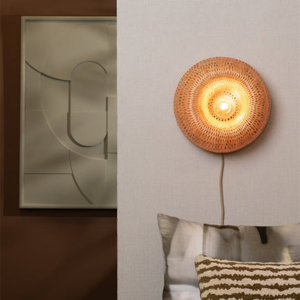 Applique Murale Barbados Bambou Naturel 35 cm
