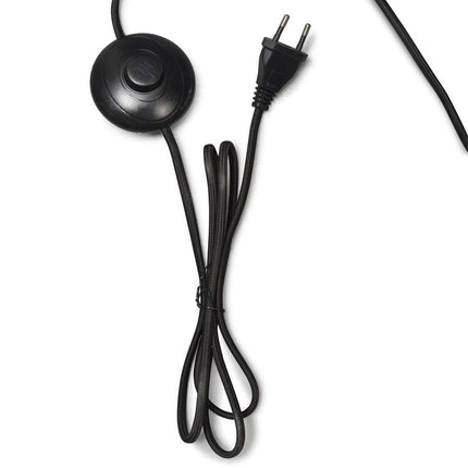 Bhutan Stehlampe aus natürlichem und schwarzem Bambus 130 cm
