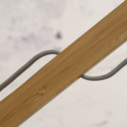 Lampadaire Iguazu Jute et Bambou Naturel 218 cm