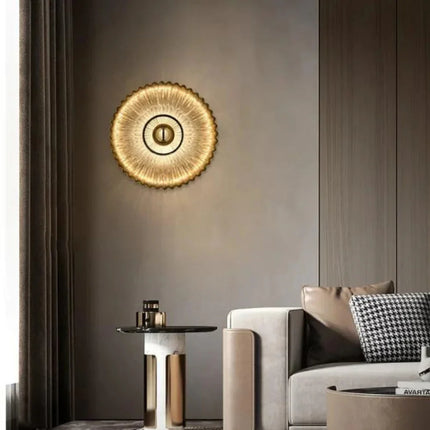 Modern LED Glass Retro Wall Light
