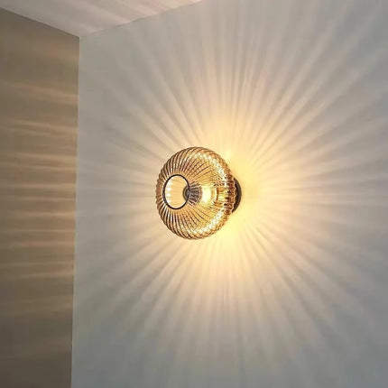 Modern LED Glass Retro Wall Light