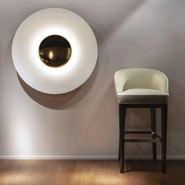 Minimalist Circular Wall Light