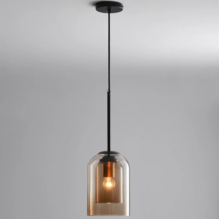 Nordic Double Glass Pendant Light