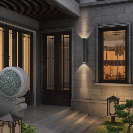 Applique Murale Extérieure Tube IP67 Aluminium