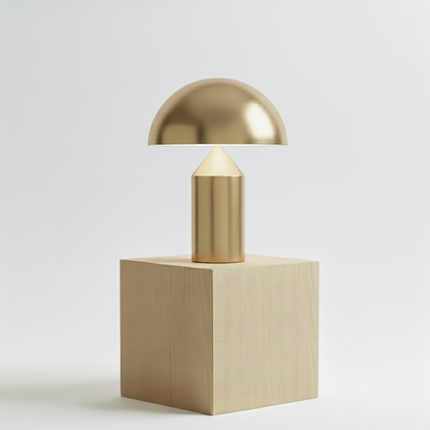 Lampe de Table Métal Champignon