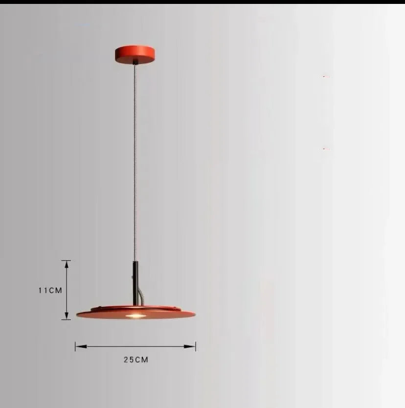 Suspension Italienne Circulaire Plate LED