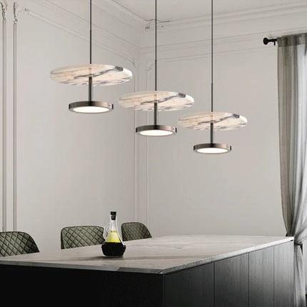 Suspension Marbre Naturel LED Design