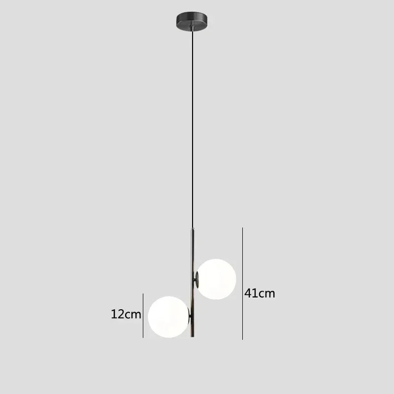 Suspension Bras Vertical Nordique Moderne LED