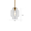 E - Transparent - 17 cm / White hot