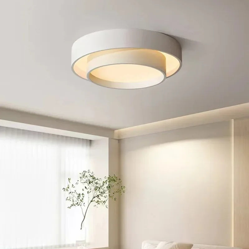 Nordic Double Circular LED Ceiling Light