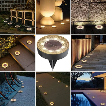 LED Solar Bodenstrahler