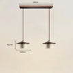 Noyer - 2 lampes / Blanc chaud