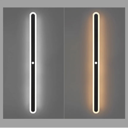Modern Outdoor Wall Light with Motion Sensor