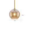 A - Amber - 25 cm / White hot
